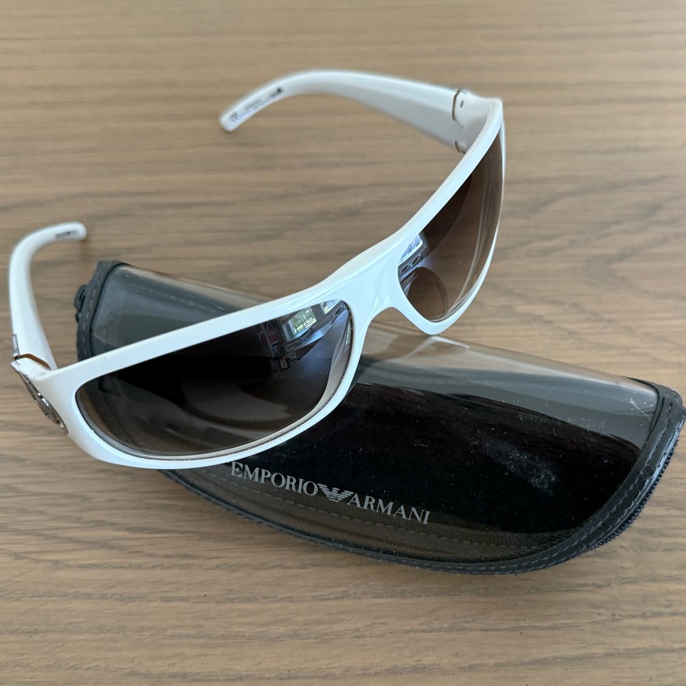 Vintage White EMPORIO ARMANI EA 9244/S QU8LF 64-13 110 SUNGLASSES